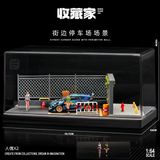  Diorama 1:64 Kèm Hộp Trưng Bày - Góc Đậu Xe 82004 