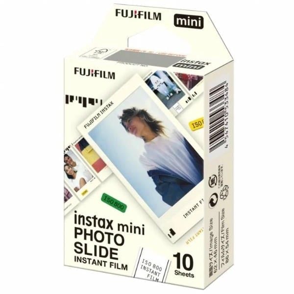Film Instax Mini Fujifilm - Phim Chụp Ảnh Lấy Liền - Photo Slide - 10 Tấm