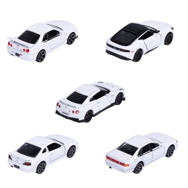  Xe Mô Hình MAJORETTE Nissan 5 Pieces Gift Pack 