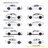  Xe Mô Hình MAJORETTE Nissan 5 Pieces Gift Pack 