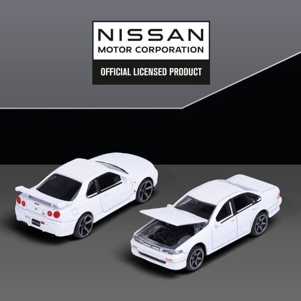  Xe Mô Hình MAJORETTE Nissan 5 Pieces Gift Pack 