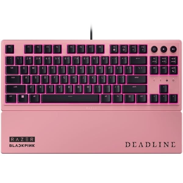 Mặt trước bàn phím Razer Ornata V3 TKL BLACKPINK nShop