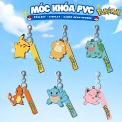 Móc khoá PVC Pokemon