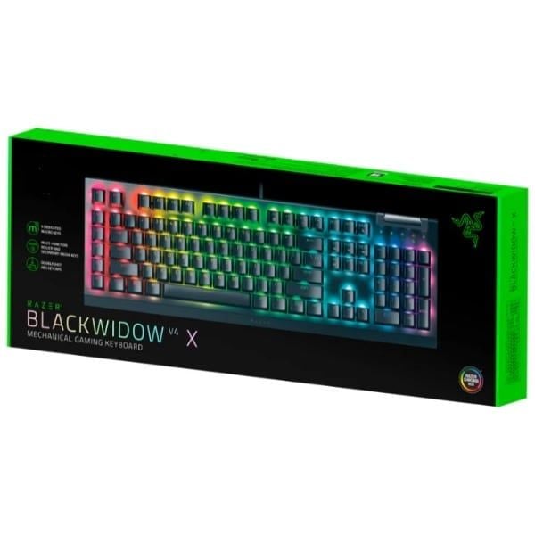  Bàn phím cơ Razer Blackwidow V4 X - Yellow Switch - RZ03-0470 