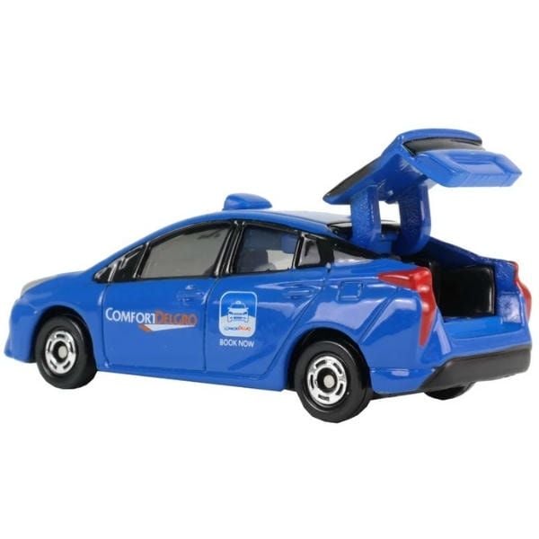  Tomica Toyota Prius Comfort Singapore Taxi Blue 