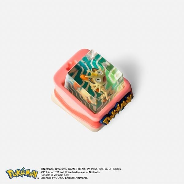  Pokemon Artisan Keycap Meowth Nyasu SEM Profile - Dwarf Factory 
