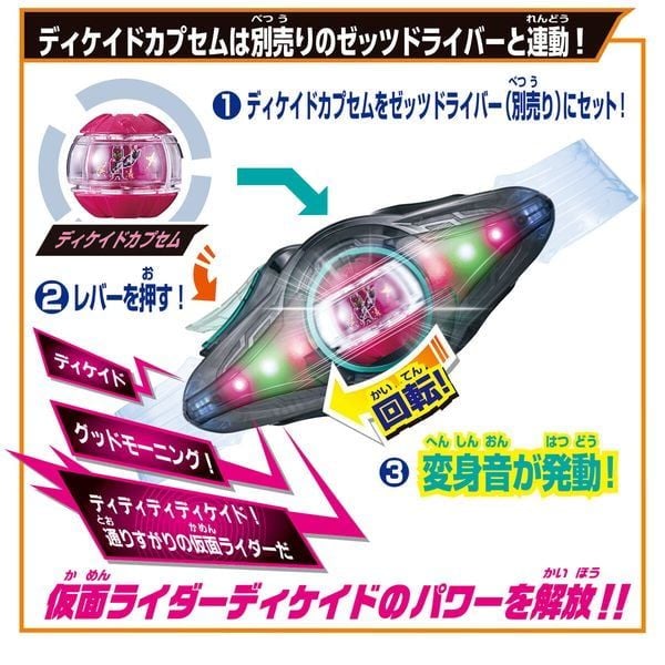  Kamen Rider Zeztz Gear Series DX Zeztz Camera 