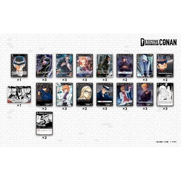  CT-P03 Bài Detective Conan Card Game Booster 03 - Cut-In of the Black Shadow 