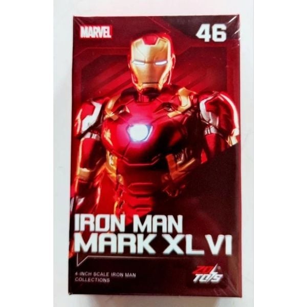  Mô hình Marvel - Iron Man Mark XLVI MK46 (4 Inch) - ZD Toys - ZM28 