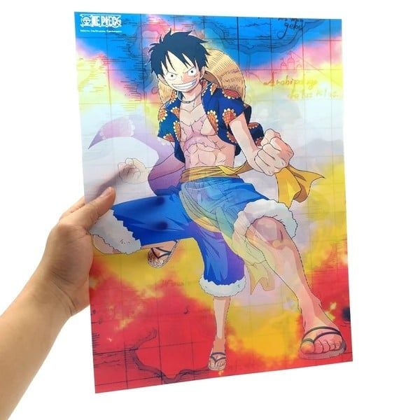  Poster One Piece Hiệu Ứng 3D Lenticular - Luffy 