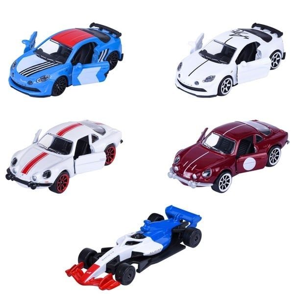 ảnh bìa vuông square thumb 1:1 Bộ 5 Xe Mô Hình MAJORETTE Alpine 5 Pieces Giftpack