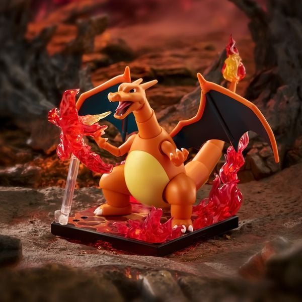 Tái hiện pokemon chân thực và sống động với Mô hình lắp ráp Blokees Pokemon Classic Ver L Charizard 74104 bán tại nShop