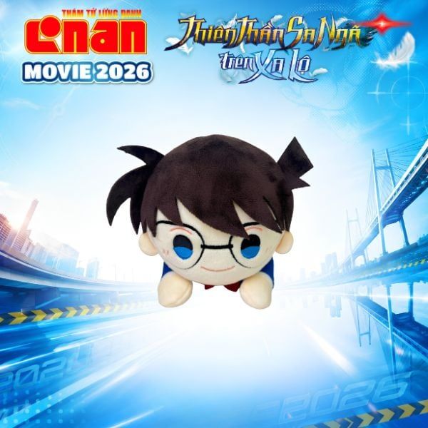  Nhân vật Conan nhồi bông nằm 