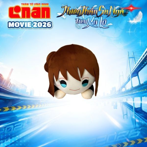  Nhân vật Conan nhồi bông nằm 