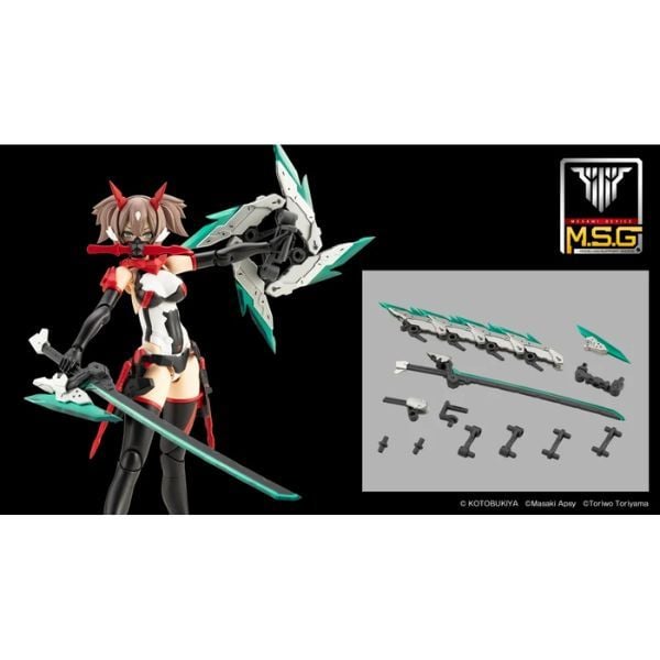 nShop bán model kit Megami Device MSG 07 Ninja Blade Kazakiri Gale - Kotobukiya KP818J Nhật Bản