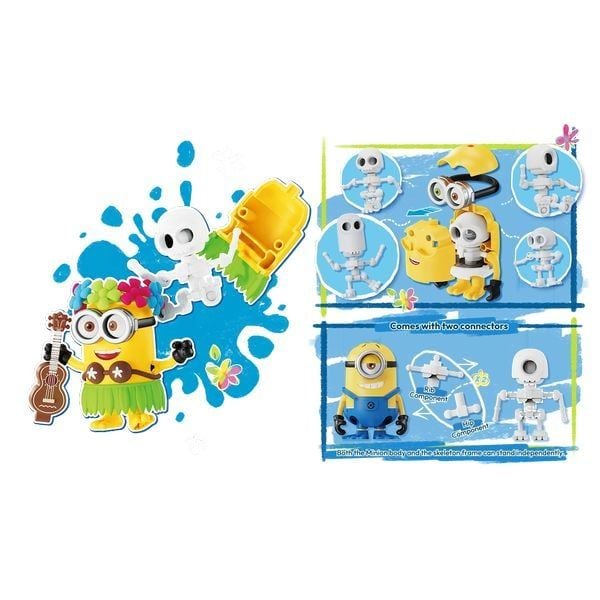  Hộp Mù Blokees Minions Mokoo 02 Summer Bello Blind Box 75662 