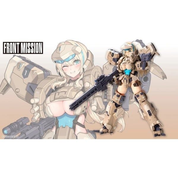 nShop bán Mô hình lắp ráp Front Mission Zenith Girl - Kotobukiya KP827 bản quyền chính hãng Square Enix Nhật Bản