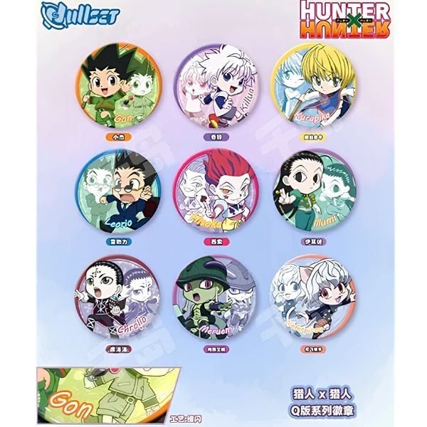 Túi Mù Huy Hiệu Hunter X Hunter Chibi NR02 tại nShop, sản phẩm chính hãng