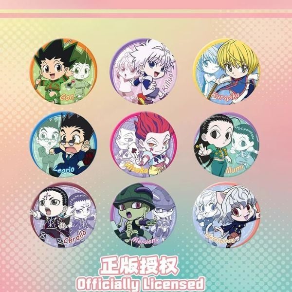 Túi Mù Huy Hiệu Hunter X Hunter Chibi NR02 tại nShop, sản phẩm chính hãng