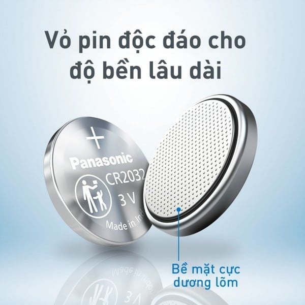  Pin nút áo Panasonic CR2032 