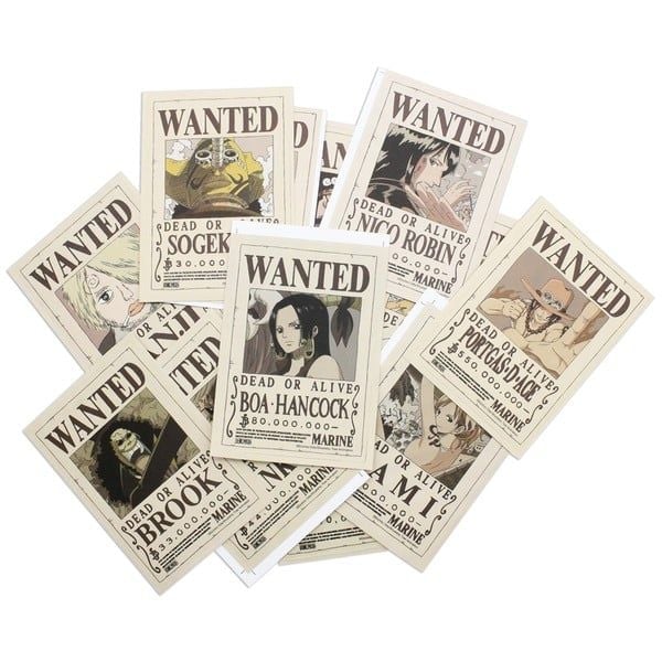 nShop bán Bộ 15 Sticker One Piece Wanted giá tốt chất lượng cao
