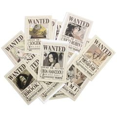 Bộ 15 Sticker One Piece Wanted