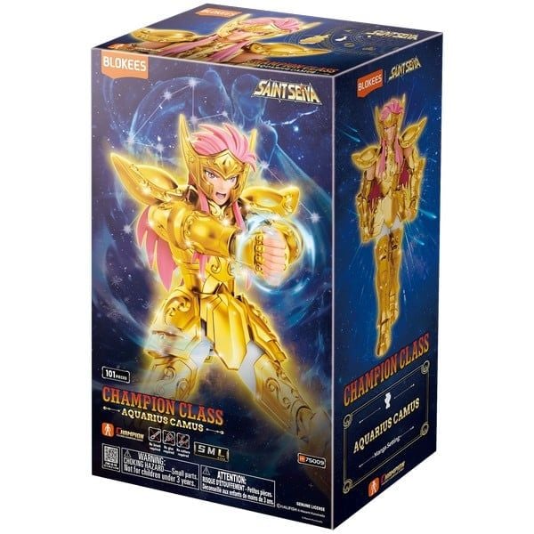 nShop bán Blokees Saint Seiya Champion Class CC08 Aquarius Camus 75009 bản quyền chính hãng