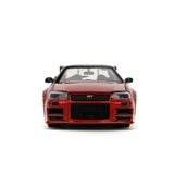  Xe Mô Hình JADA TOYS Godzilla Nissan GT-R R34 tỉ lệ 1:24 
