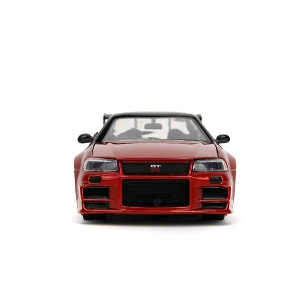  Xe Mô Hình JADA TOYS Godzilla Nissan GT-R R34 tỉ lệ 1:24 