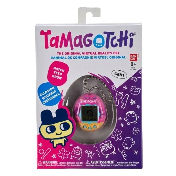 Cận cảnh mặt trước máy nuôi thú ảo Original Tamagotchi Ice Cream Bandai chính hãng nShop