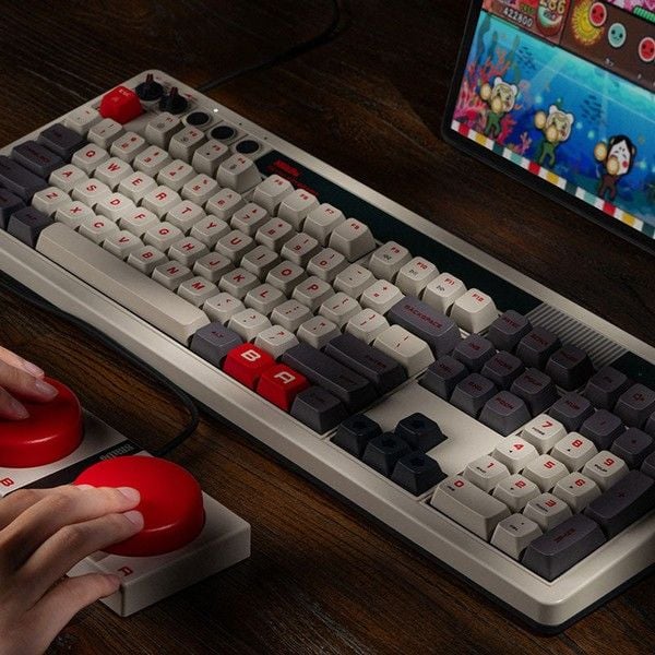  Bàn Phím Cơ 8BitDo Retro 108 Mechanical Keyboard 