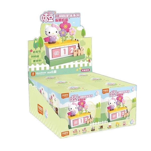  Hộp Mù Blokees Daadoos Sanrio Dream Series Hello Kitty Springtime Adventures 73591 