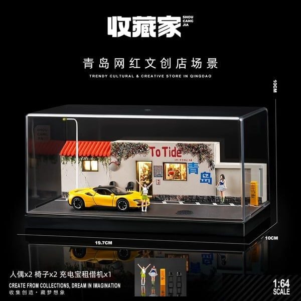 nShop bán Diorama 1:64 Cửa hàng ở Thanh Đảo SCJ82021-A Shou Cang Jia chính hãng giá tốt chất lượng cao