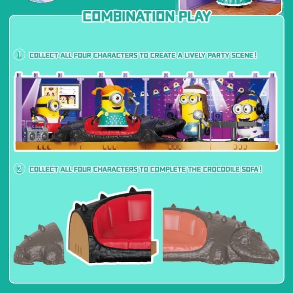  Mô Hình Blokees preCOOL Minions 05 Carl Streamer 74851 