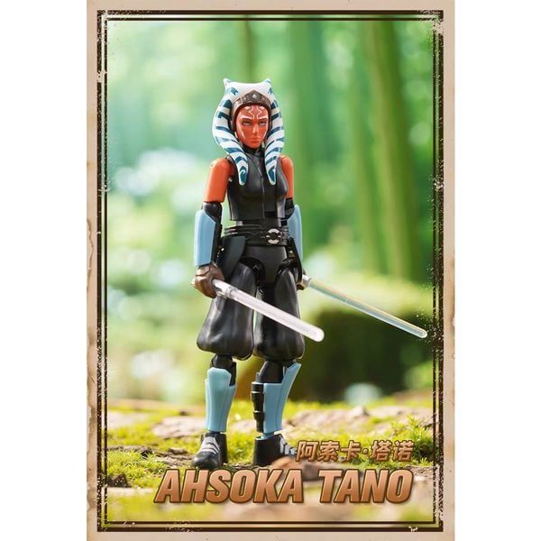  Hộp Mù Blokees Figures Star War Galaxy Version 01 The Mandalorian Blind Box 75841 