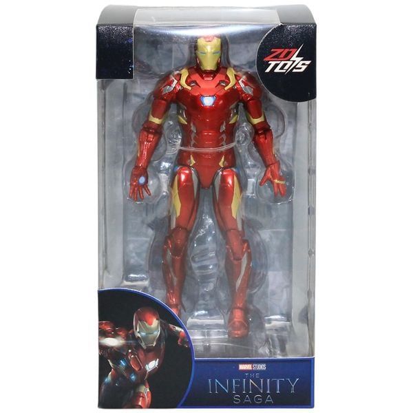  Mô hình Marvel - Iron Man MK46 with Plastic Holder - ZD Toys - ZM36 
