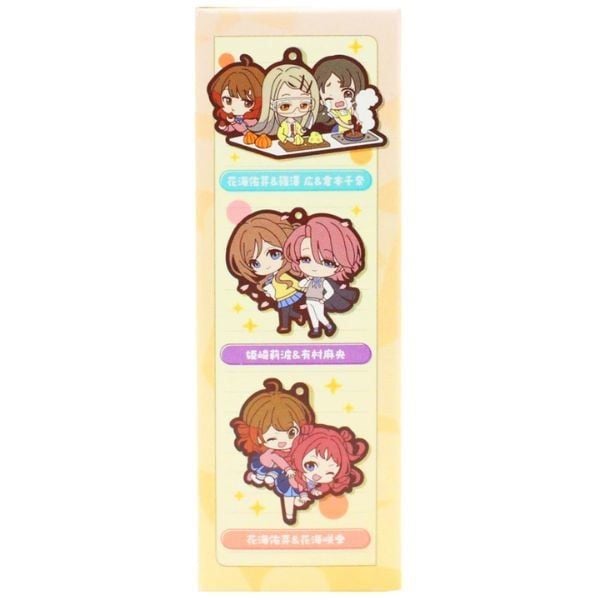  Hộp Mù móc khóa Rubber Mascots Buddy-Colle Gakuen Idolmaster Blind Box 