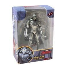 Mô hình Marvel - Avengers - Iron man Silver Armor (4 Inch) - ZD Toys - ZC36