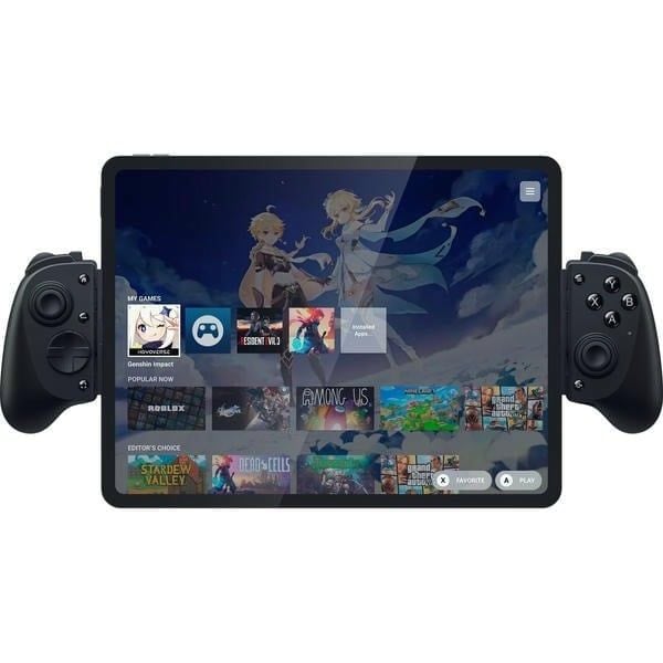 Tổng quan tay cầm chơi game Razer Kishi V3 Pro XL gắn trên tablet nShop