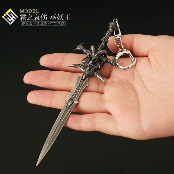  Móc khóa kiếm Warcraft Frostmourne 