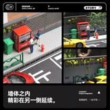  Diorama 1:64 Kèm Hộp Trưng Bày - Máy Bán Hàng Ven Đường 82005 