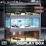  Diorama 1:64 Phòng trưng bày xe có đèn SCJ423 