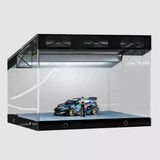  Diorama 1:64 Showroom xe tường kính SCJ430 