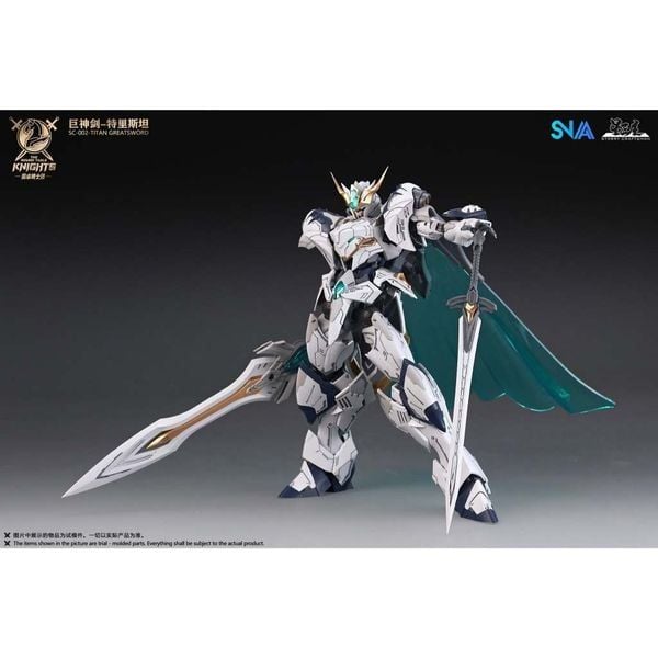 nShop bán model kit Titan Greatsword Tristan The Round Table Knights SNAA SC-002 giá tốt chất lượng cao