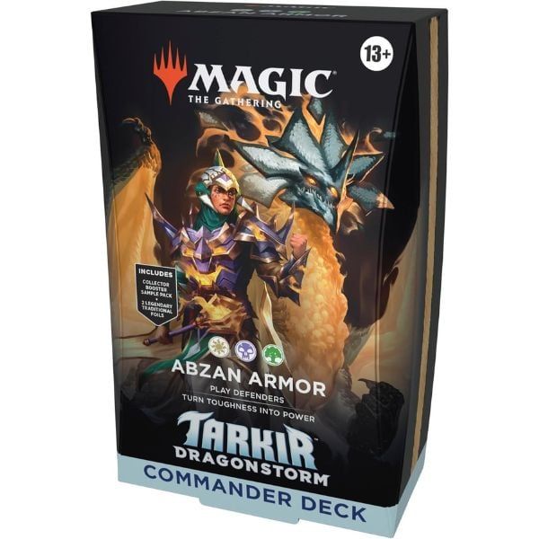  Bài Magic The Gathering Tarkir Dragonstorm Commander Deck Abzan Armor 