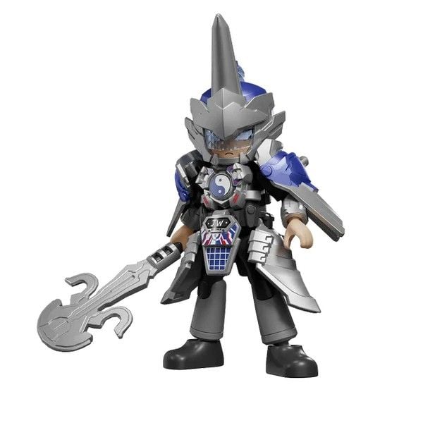  Hộp Mù Blokees HeroSpire Warrior Version WV07 Wisdom & Brave 85042 