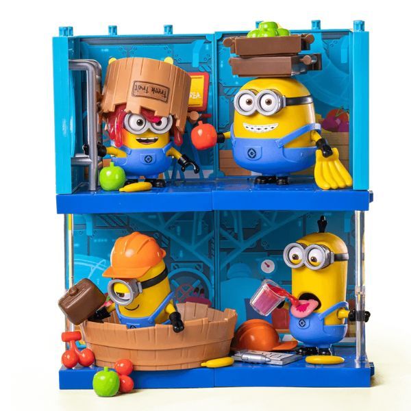  Mô Hình Blokees preCOOL Minions 02 Otto the Fruit Handler 74836 