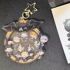 Móc khóa charm lắc Haikyu!! Karasuno High