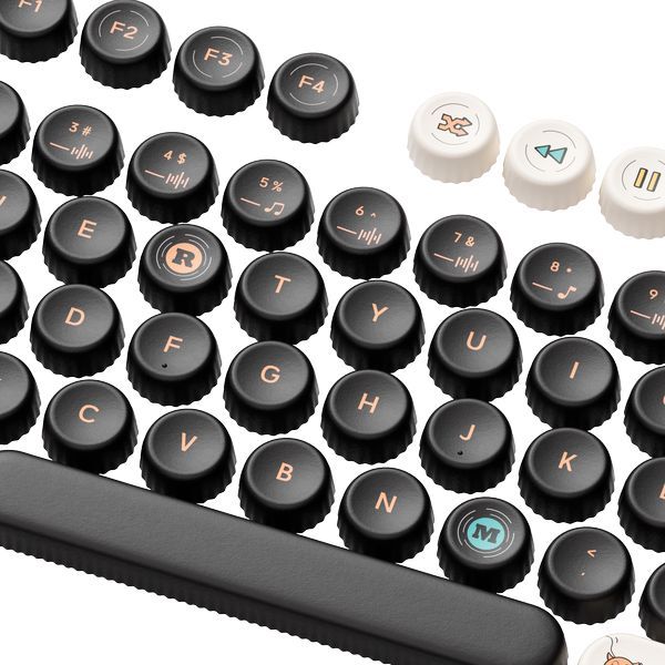  Bộ Keycap bàn phím cơ AKKO BottleCap Keycaps - Punk Cat 