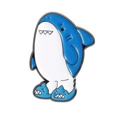 Huy Hiệu Kim Loại Cá Mập